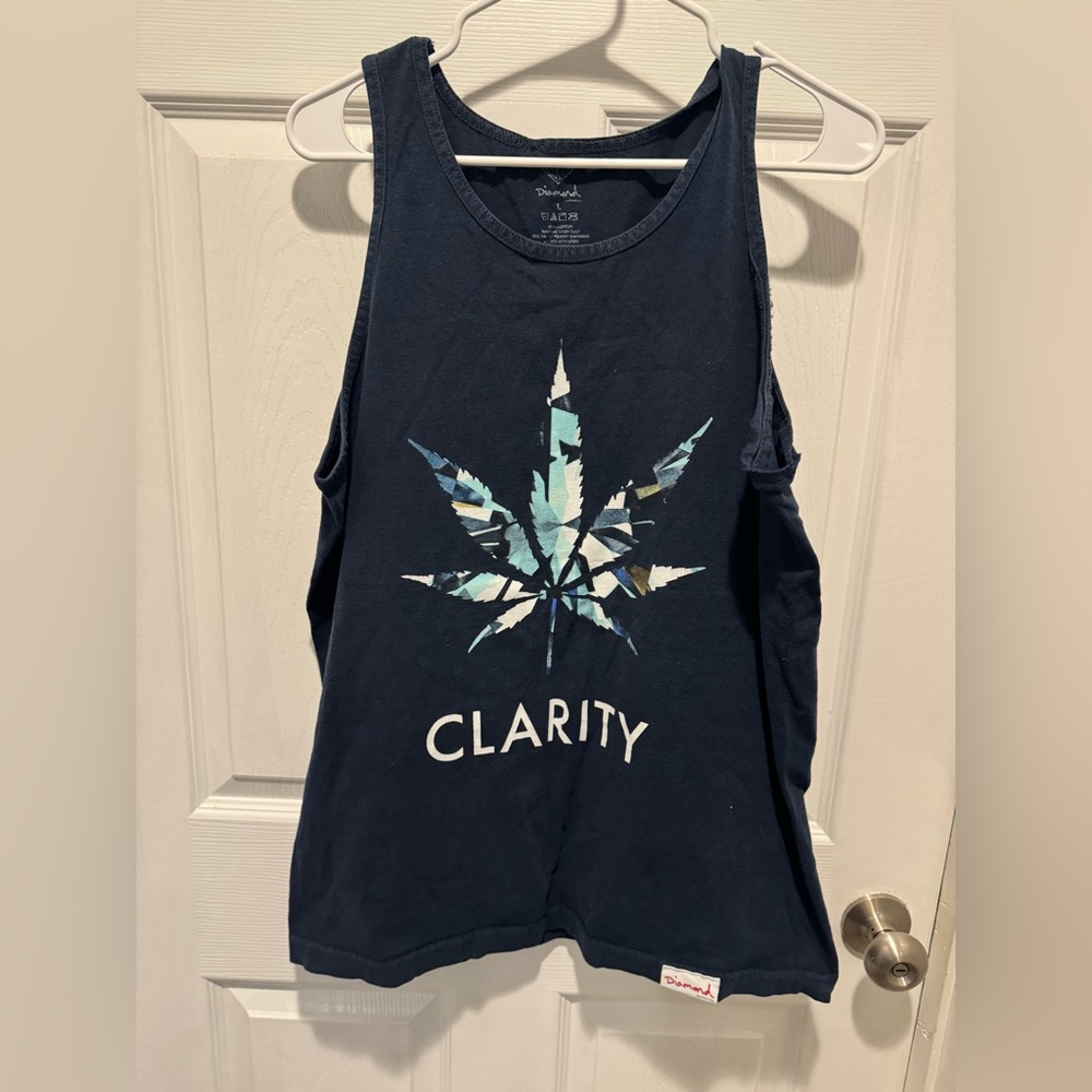 Diamond supply Co men’s large tank top